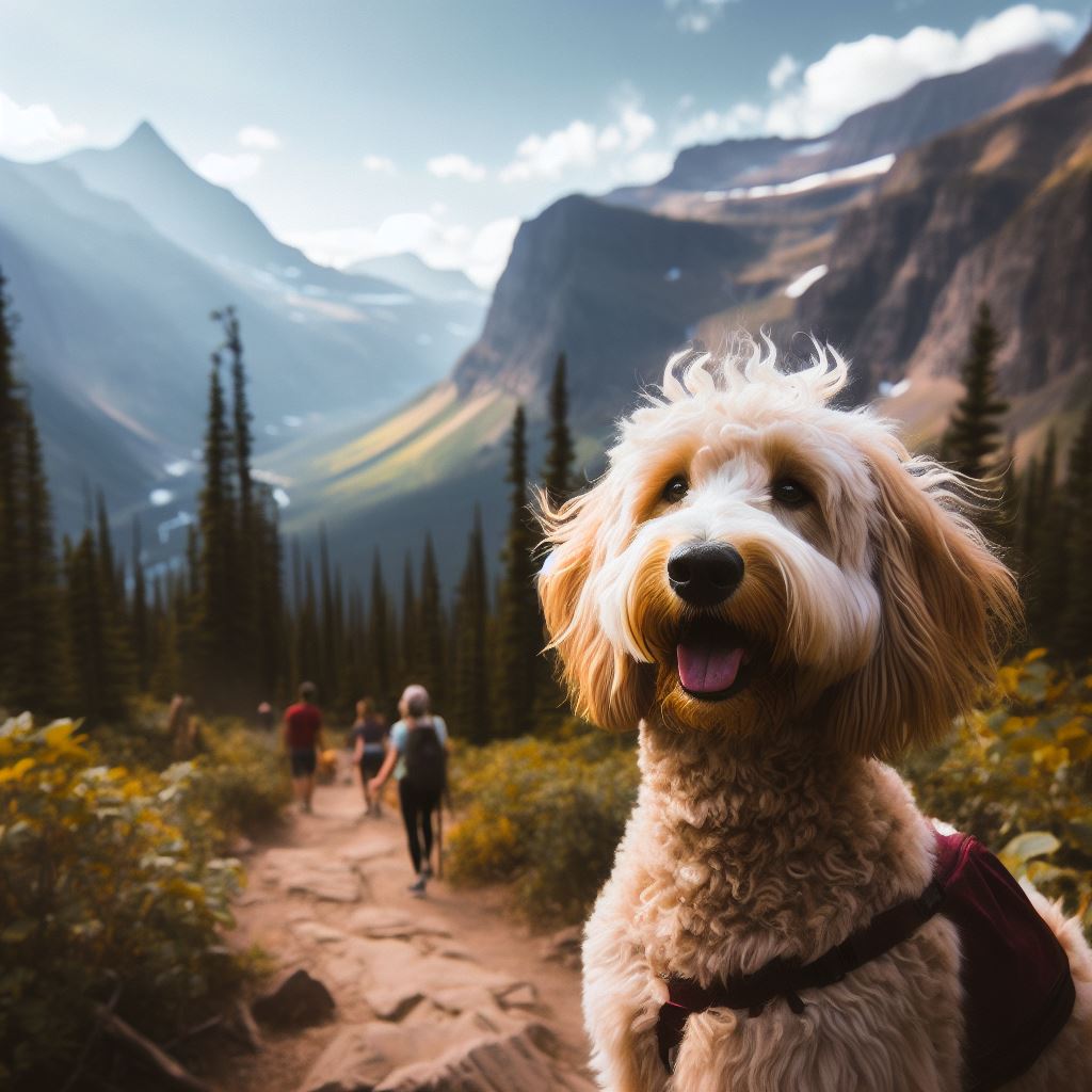 traveling with goldendoodle